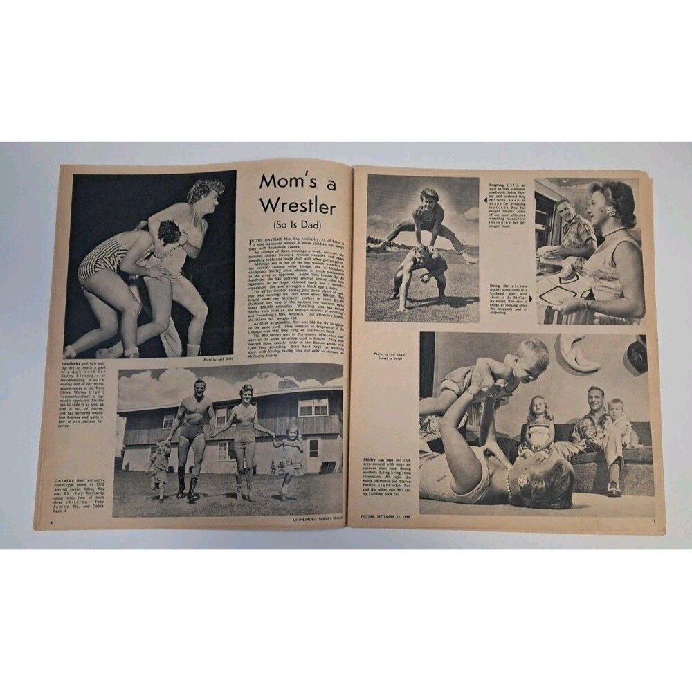 Picture Magazine Minneapolis Sunday Tribune 9/23/1956 Minnesota Gophers Welk - Picture 3 of 9